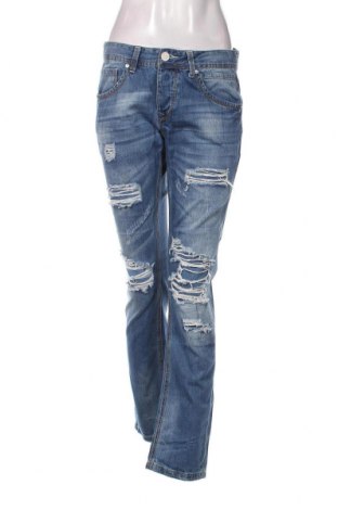 Dámské džíny , Velikost L, Barva Modrá, Cena  180,00 Kč