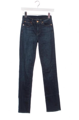 Dámske džínsy  7 For All Mankind, Veľkosť XS, Farba Modrá, Cena  4,45 €