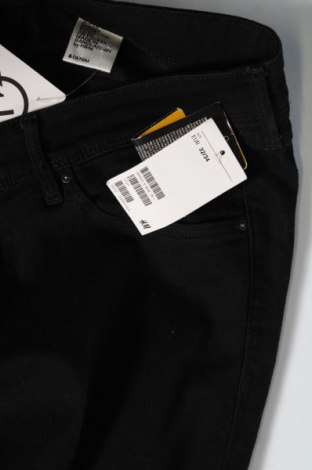 Дамски дънки H&M, Размер L, Цвят Черен, Цена 25,22 лв.