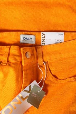 Дамски дънки ONLY, Размер M, Цвят Оранжев, Цена 24,48 лв.