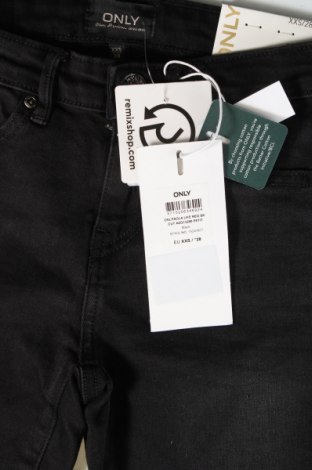 Damskie jeansy ONLY, Rozmiar XXS, Kolor Czarny, Cena 48,94 zł