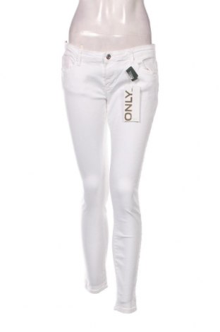 Γυναικείο Τζίν ONLY, Μέγεθος L, Χρώμα Λευκό, Τιμή 9,46 €