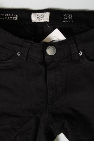 Dámske džínsy  Q/S by S.Oliver, Veľkosť XS, Farba Čierna, Cena  3,78 €