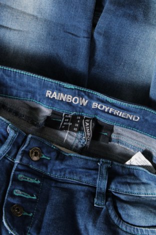 Dámske džínsy  Rainbow, Veľkosť S, Farba Modrá, Cena  3,45 €