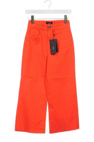 Дамски дънки Vero Moda, Размер XS, Цвят Оранжев, Цена 18,36 лв.