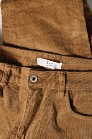 Pantaloni de velvet de femei, Mărime M, Culoare Maro, Preț 20,03 Lei