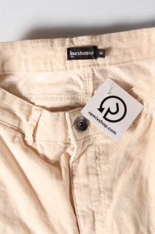 Pantaloni de velvet de femei In Extenso, Mărime S, Culoare Bej, Preț 19,08 Lei