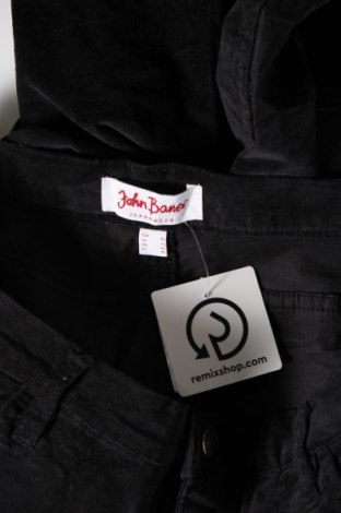 Pantaloni de velvet de femei John Baner, Mărime L, Culoare Gri, Preț 13,99 Lei