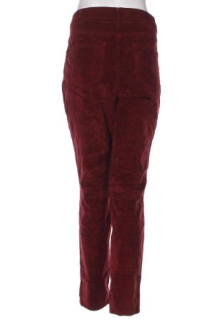 Pantaloni de velvet de femei Lola Paltinger, Mărime L, Culoare Roșu, Preț 26,71 Lei