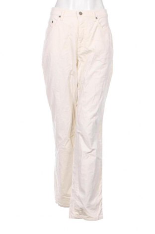 Γυναικείο κοτλέ παντελόνι Mac, Μέγεθος L, Χρώμα Εκρού, Τιμή 10,61 €