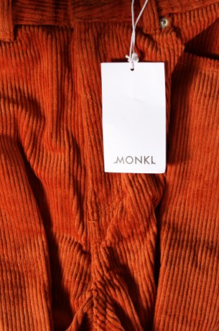 Γυναικείο κοτλέ παντελόνι Monki, Μέγεθος M, Χρώμα Πορτοκαλί, Τιμή 7,07 €