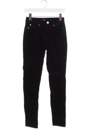 Pantaloni de velvet de femei PS by Paul Smith, Mărime XS, Culoare Negru, Preț 33,55 Lei