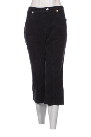 Pantaloni de velvet de femei Taifun, Mărime L, Culoare Albastru, Preț 161,18 Lei