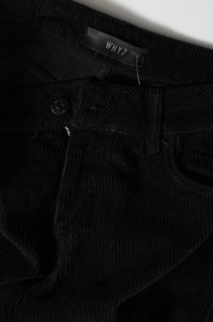Γυναικείο κοτλέ παντελόνι Why7, Μέγεθος M, Χρώμα Μαύρο, Τιμή 3,34 €