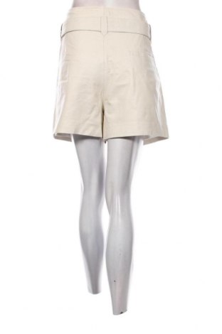 Γυναικείο κοντό δερμάτινο παντελόνι Muubaa, Μέγεθος XL, Χρώμα Εκρού, Τιμή 16,67 €