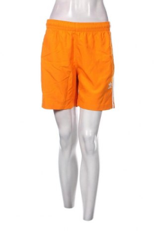 Γυναικείο κοντό παντελόνι Adidas Originals, Μέγεθος S, Χρώμα Πορτοκαλί, Τιμή 14,10 €