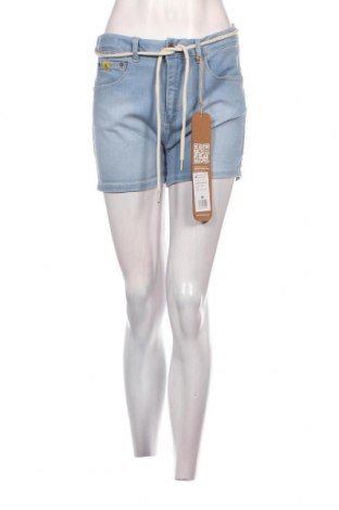 Γυναικείο κοντό παντελόνι Alife And Kickin, Μέγεθος M, Χρώμα Μπλέ, Τιμή 8,54 €