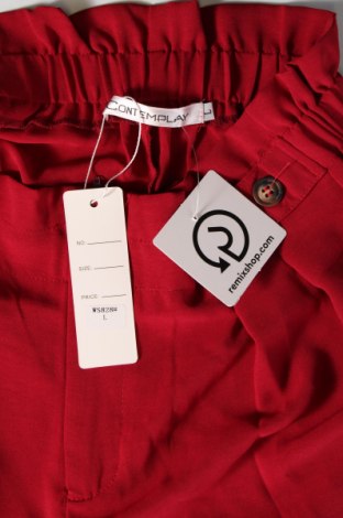 Pantaloni scurți de femei CONTEMPLAY, Mărime L, Culoare Roșu, Preț 101,97 Lei