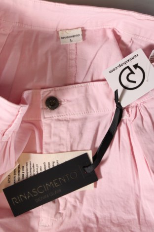 Γυναικείο κοντό παντελόνι Rinascimento, Μέγεθος L, Χρώμα Ρόζ , Τιμή 23,66 €
