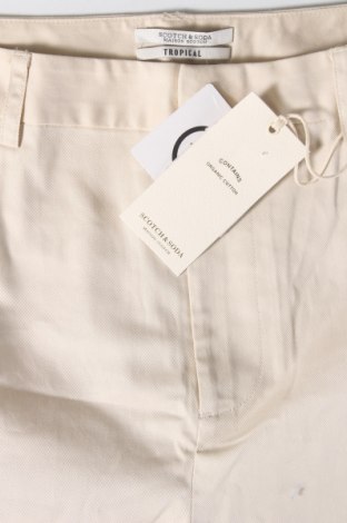Γυναικείο κοντό παντελόνι Maison Scotch, Μέγεθος L, Χρώμα  Μπέζ, Τιμή 28,04 €