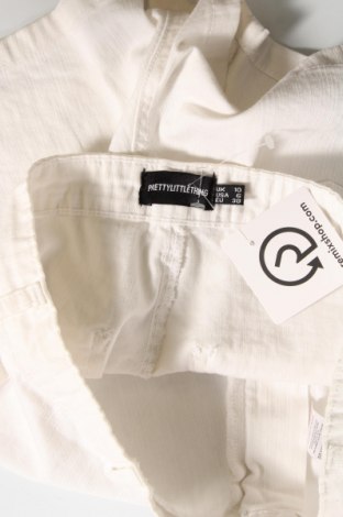 Γυναικείο κοντό παντελόνι Topshop, Μέγεθος S, Χρώμα Λευκό, Τιμή 4,90 €