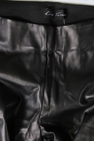 Dámske kožené legíny  Lisa Tossa, Veľkosť S, Farba Čierna, Cena  3,99 €