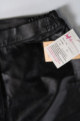 Дамски кожен панталон, Размер L, Цвят Черен, Цена 39,05 лв.