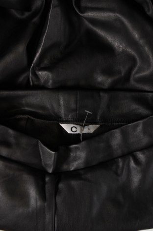 Γυναικείο παντελόνι δερμάτινο Cubus, Μέγεθος S, Χρώμα Μαύρο, Τιμή 4,66 €