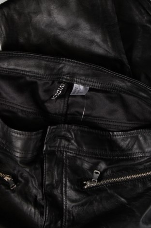 Damskie skórzane spodnie H&M Divided, Rozmiar M, Kolor Czarny, Cena 92,76 zł