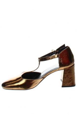 Γυναικεία παπούτσια Minelli, Μέγεθος 36, Χρώμα Χρυσαφί, Τιμή 53,87 €