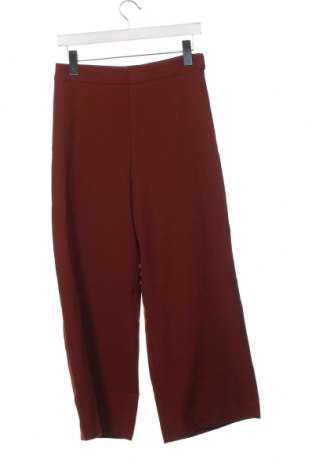 Дамски панталон Anna, Размер XS, Цвят Кафяв, Цена 7,54 лв.
