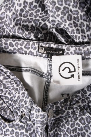 Дамски панталон Bella Ragazza, Размер L, Цвят Сив, Цена 7,54 лв.