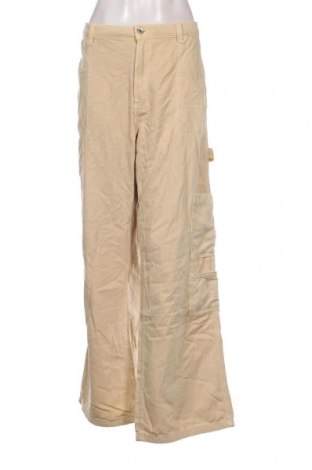 Dámské kalhoty  Bershka, Velikost XL, Barva Béžová, Cena  733,00 Kč