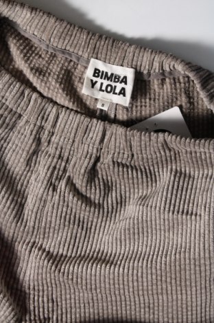Γυναικείο παντελόνι Bimba Y Lola, Μέγεθος S, Χρώμα Γκρί, Τιμή 10,52 €