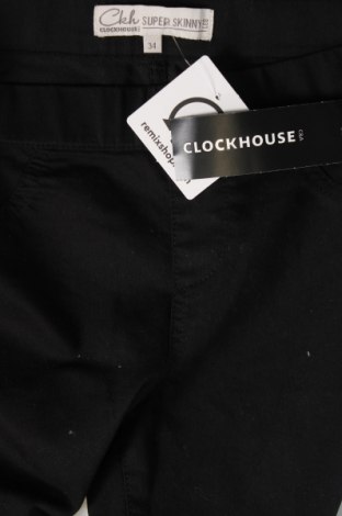 Γυναικείο παντελόνι Clockhouse, Μέγεθος XS, Χρώμα Μαύρο, Τιμή 28,45 €