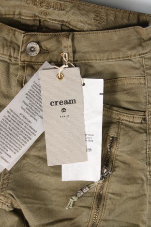 Damskie spodnie Cream, Rozmiar XS, Kolor Zielony, Cena 46,70 zł