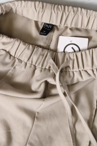 Pantaloni de femei DAZY, Mărime L, Culoare Bej, Preț 74,81 Lei