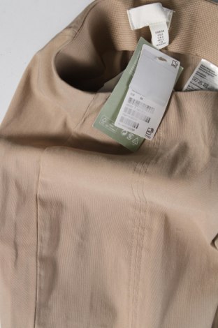Дамски панталон H&M, Размер XS, Цвят Бежов, Цена 24,84 лв.