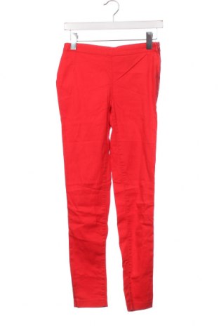 Damskie spodnie H&M, Rozmiar XS, Kolor Czerwony, Cena 92,76 zł