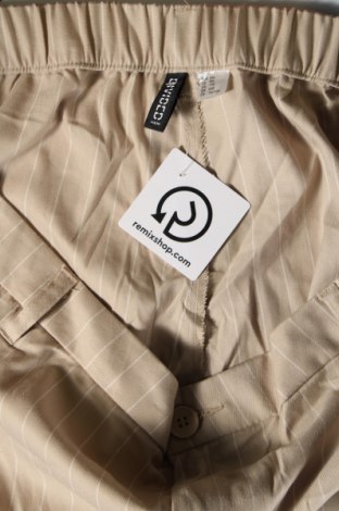 Дамски панталон H&M Divided, Размер XXL, Цвят Бежов, Цена 29,00 лв.