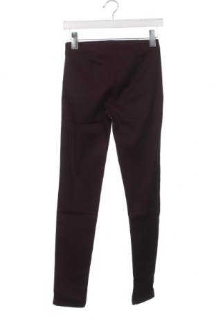 Дамски панталон H&M Divided, Размер XS, Цвят Червен, Цена 12,12 лв.