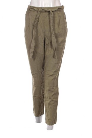 Дамски панталон H&M L.O.G.G., Размер L, Цвят Зелен, Цена 11,60 лв.