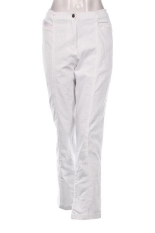 Γυναικείο παντελόνι Helena Vera, Μέγεθος XL, Χρώμα Λευκό, Τιμή 25,37 €