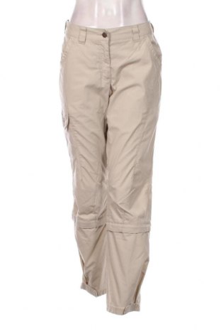 Дамски панталон Jack Wolfskin, Размер L, Цвят Бежов, Цена 37,33 лв.