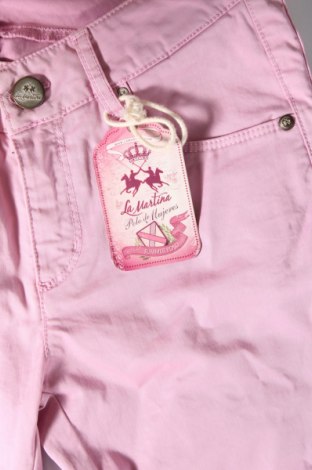 Γυναικείο παντελόνι La Martina, Μέγεθος M, Χρώμα Ρόζ , Τιμή 32,49 €