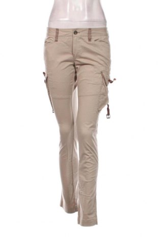 Дамски панталон Massimo Dutti, Размер M, Цвят Бежов, Цена 26,46 лв.
