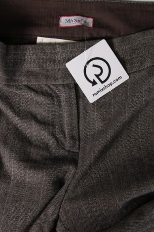 Дамски панталон Max&Co., Размер L, Цвят Сив, Цена 83,00 лв.