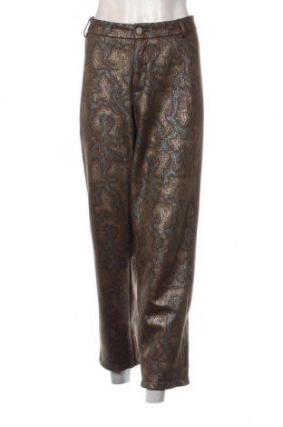 Γυναικείο παντελόνι MeKSTONE, Μέγεθος XL, Χρώμα Πολύχρωμο, Τιμή 5,50 €