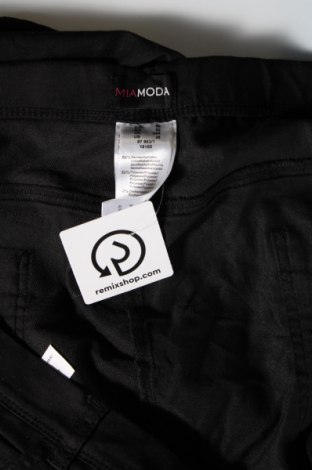 Pantaloni de femei Mia Moda, Mărime 5XL, Culoare Negru, Preț 88,71 Lei