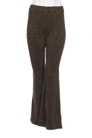 Дамски панталон Monki, Размер L, Цвят Златист, Цена 10,44 лв.